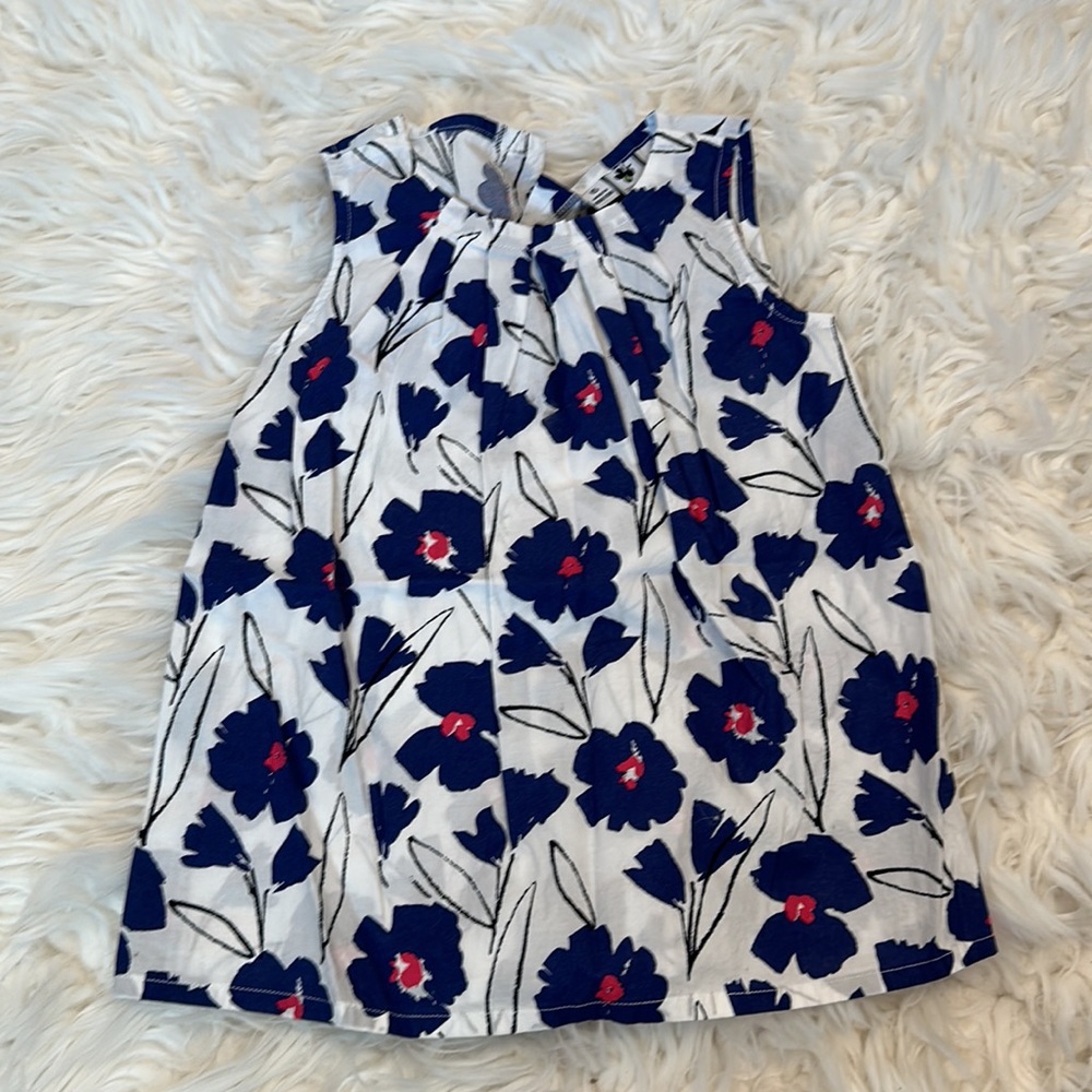 Busy Bees Tunic Top Floral Print